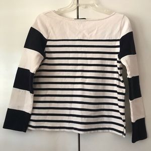 Banana Republic Striped Long Sleeve